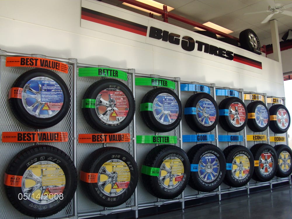 Big o tires coupon california