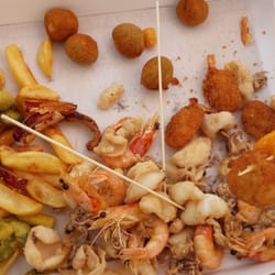 Olio Pesce Fritto Fish Chips Via Cristoforo Colombo 87 San