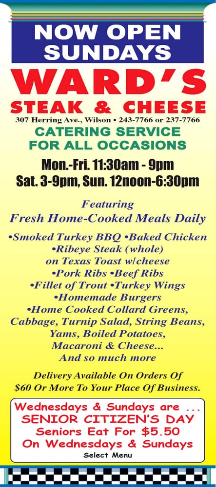 Ward's Steak & Cheese