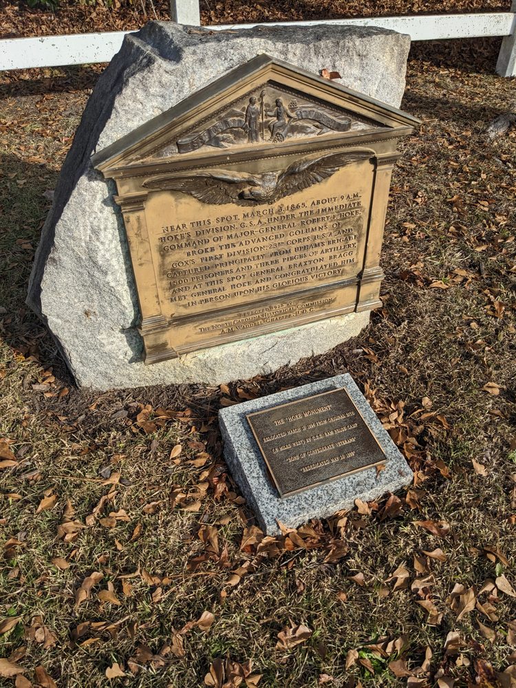 Battle of Wyse Fork Historical Marker
