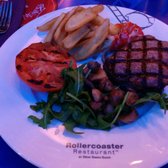 Photo of Rollercoaster Restaurant - Alton, Staffordshire, United Kingdom. Filet and lobster tail