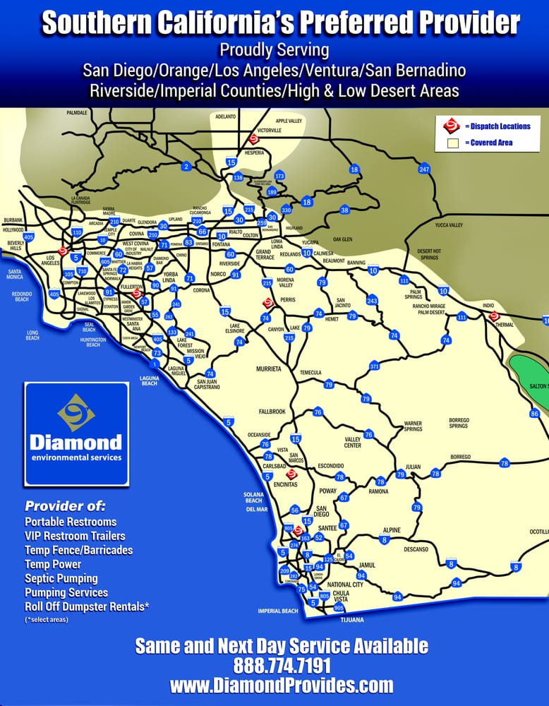 Diamond Environmental Services Party Equipment Rentals 5525 S