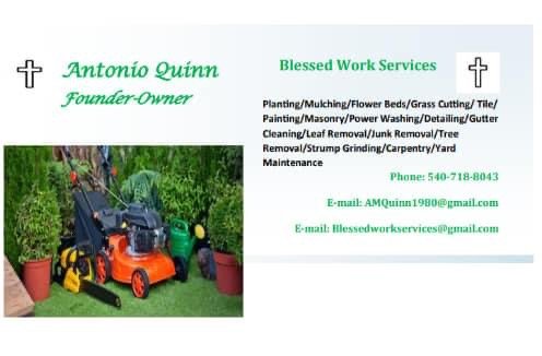 Blessed Work Services