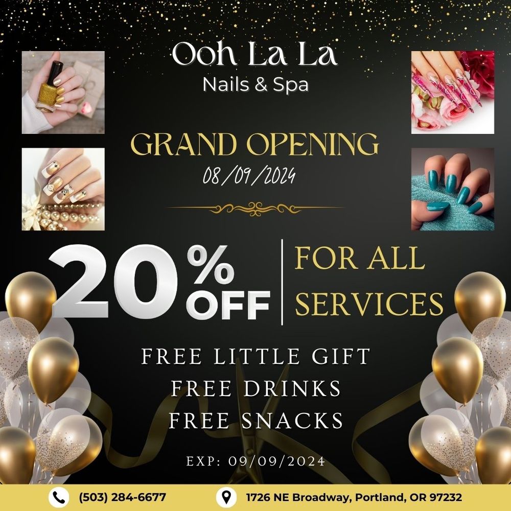 Ooh La La Nails & Spa Logo
