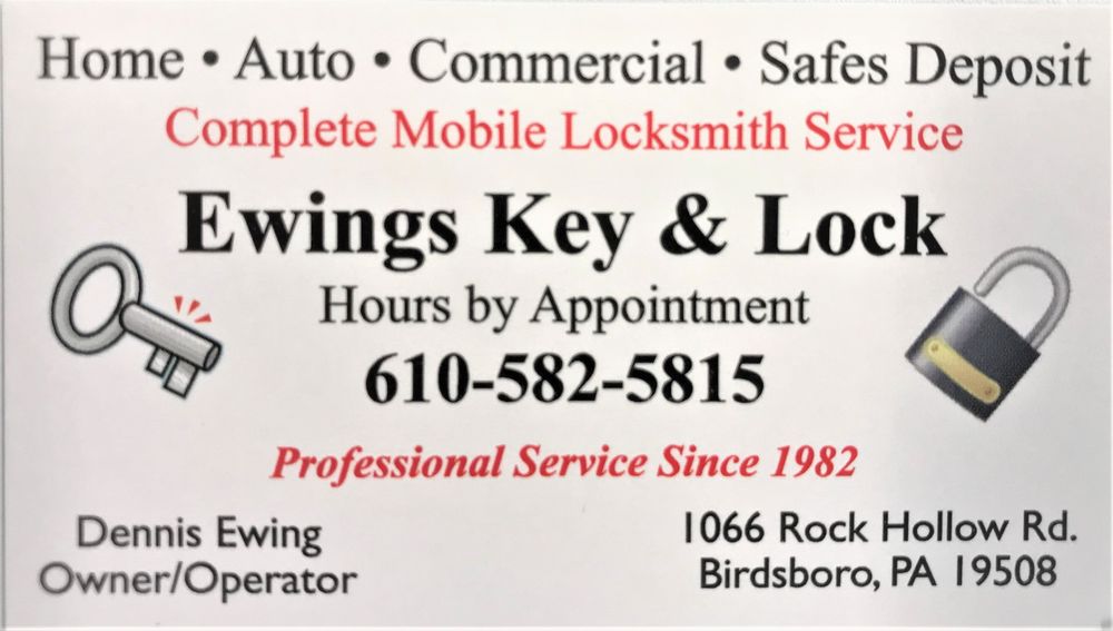 Ewing's Key and Lock