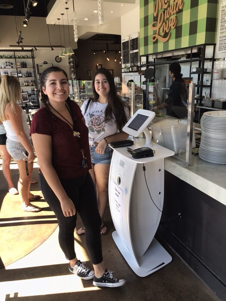 New self serve kiosk for takeout!! - Yelp