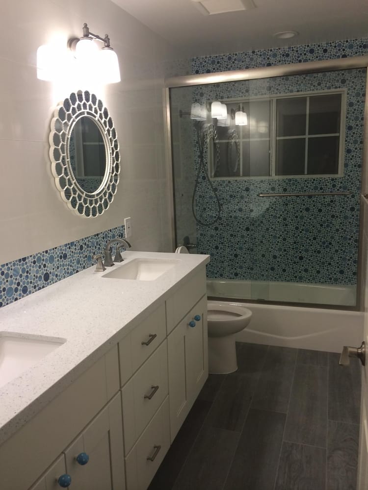 Tile Depot Porcelanosa Lino Blanco Wall With Blue Bubble 380 Photos For Tile Depot