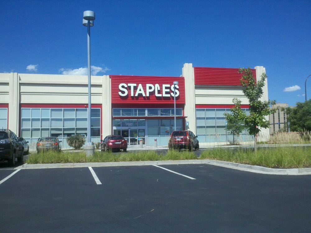Staples 12 Reviews Office Equipment 7350 W Alameda Ave, Lakewood, CO Phone Number Last