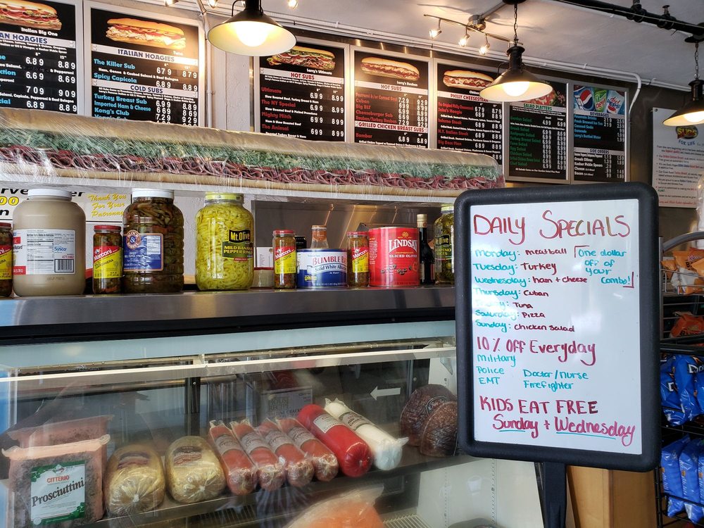 Larry’s Giant Subs Sandwiches 7895 Normandy Blvd, Westside