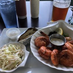 Quarterdeck Restaurant 21 Photos 76 Reviews Seafood 54214 Nc Photo Of Quarterdeck Restaurant Frisco Nc United States Shrimp With Coleslaw