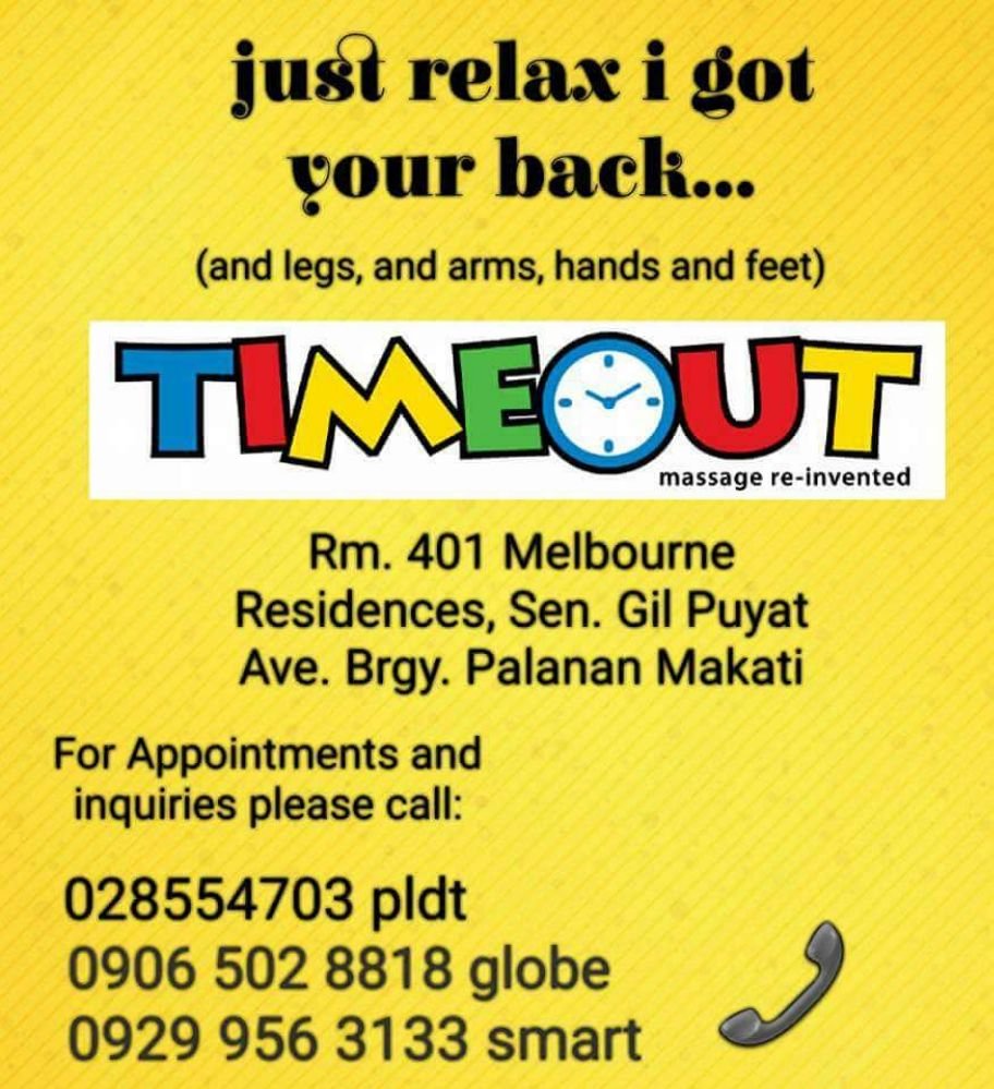 Photo of Timeout Massage Makati - Makati, Metro Manila, Philippines