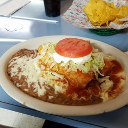 El Sombrero Mexican Grill 222 S Main St Mccormick Sc Photo Of El Sombrero Mexican Grill Mccormick Sc United States Chimichanga
