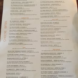forma restaurant menu