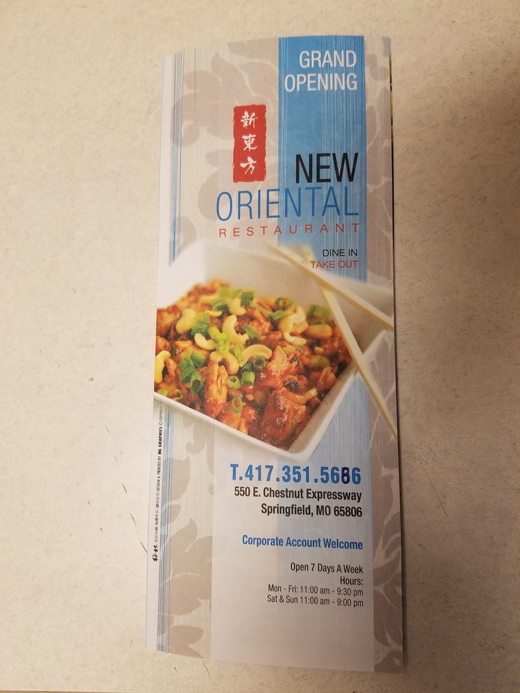 New Oriental Restaurant 20 Photos 15 Reviews Chinese 550 Photo Of New Oriental Restaurant Springfield Mo United States Menu