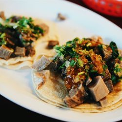 Photo of Taqueria La Bamba - Mountain View, CA, United States. Tongue Taco ($5 each)