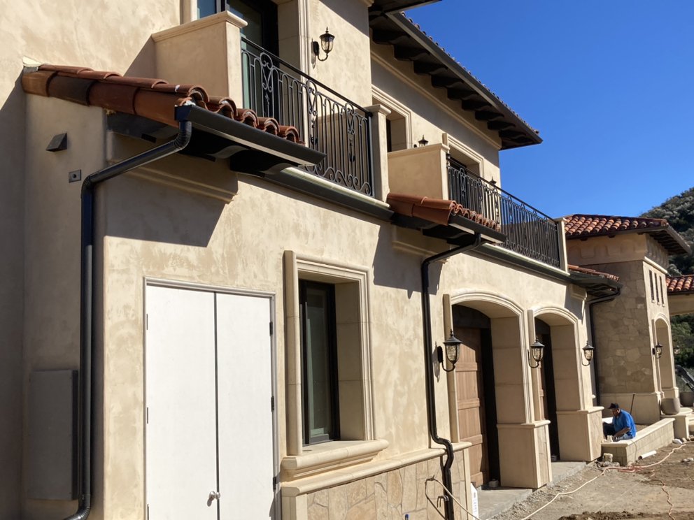 Ojai Rain Gutters by Donald Davidson Construction