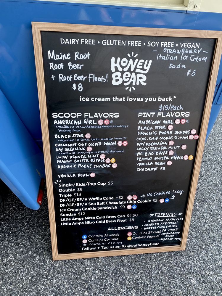 Honey Bear Ice Cream