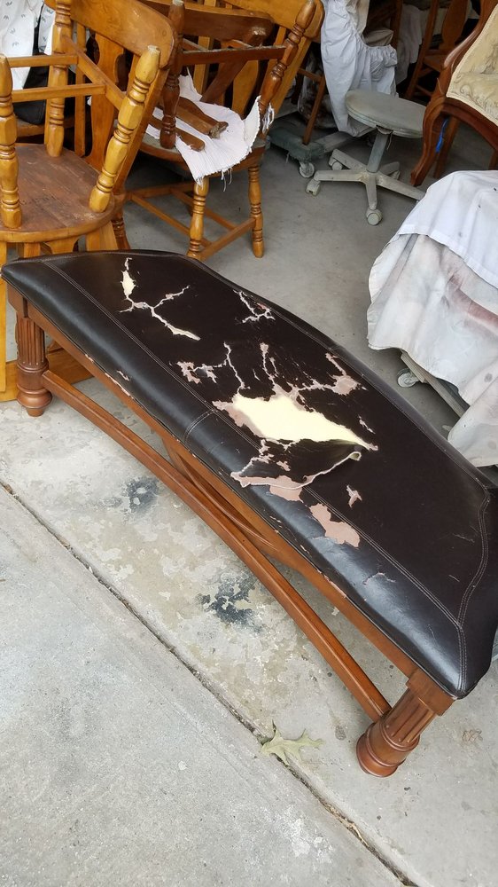 Susan Is Awesome Took This Raggedy Old Bench And Made It Look New Photo Of Furniture Magicians Newport News Va United States Susan Is Awesome
