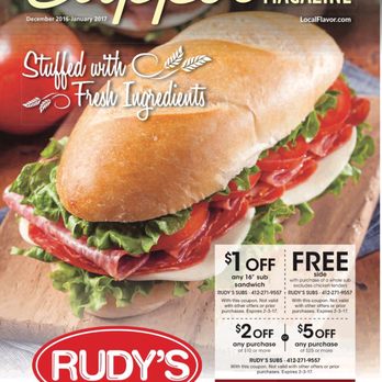Rudy's coupons