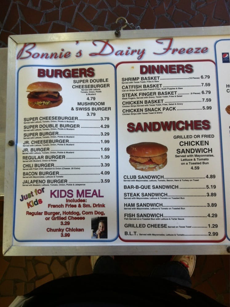 Online Menu of Dairy Freeze Restaurant, Fort Smith, Arkansas, 72904 Zmenu