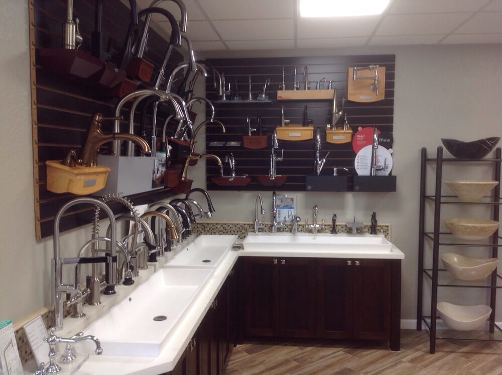 Our Are Working Kitchen Faucet Display Allows You To Try Before Photo Of General Plumbing Supply Auburn Ca United States Our Are Working