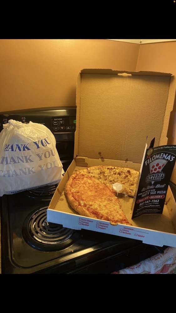 Filomena's Pizzeria Reviews Manchester, CT One Bite