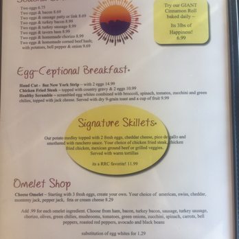 Red Rock Cafe Sedona Az Menu Red Rock Cafe Sedona Az Menu