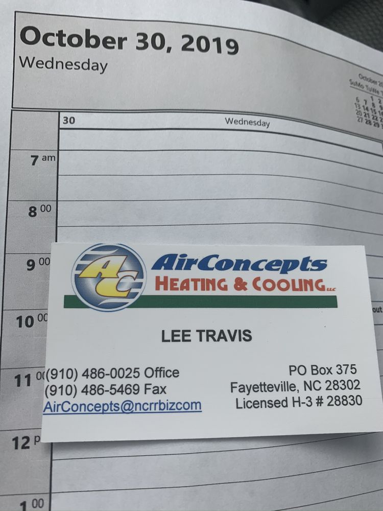 Air Concepts Heating & Cooling
