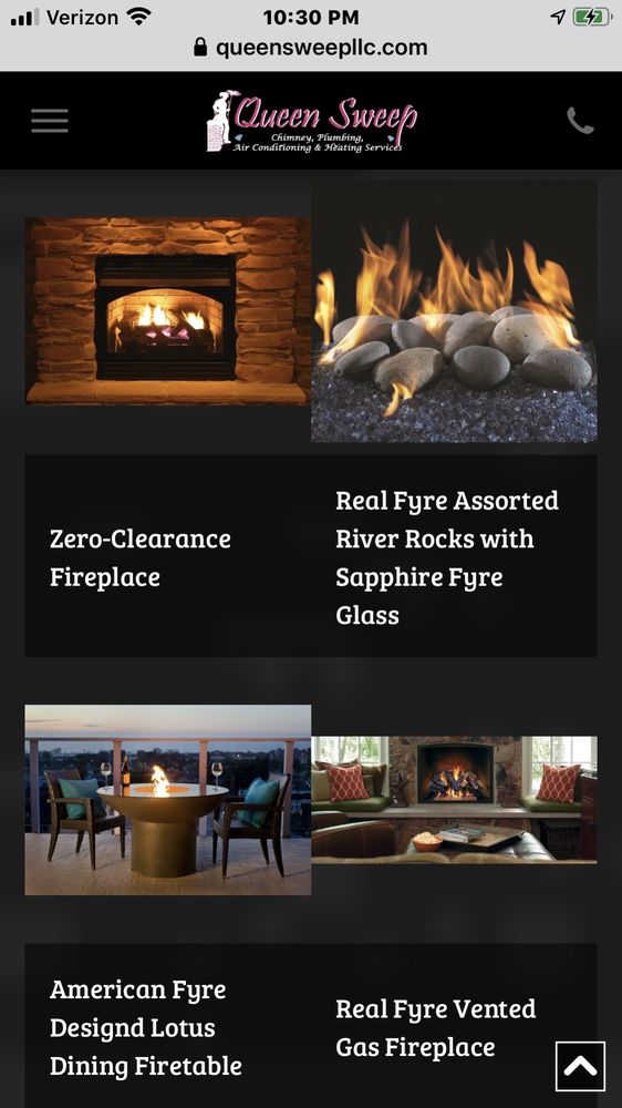 image of business Queen Sweep Chimney Plumbing & Heating