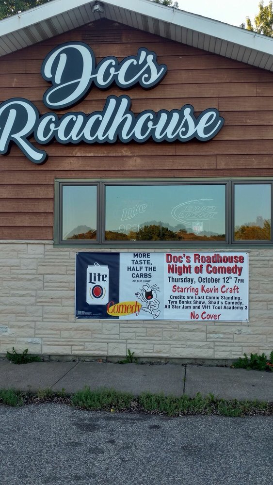 Doc’s Roadhouse Bar & Restaurant Gastropubs W14301 Co Rd C, Ettrick