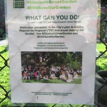 Photo of Elizabeth Street Garden - New York, NY, United States