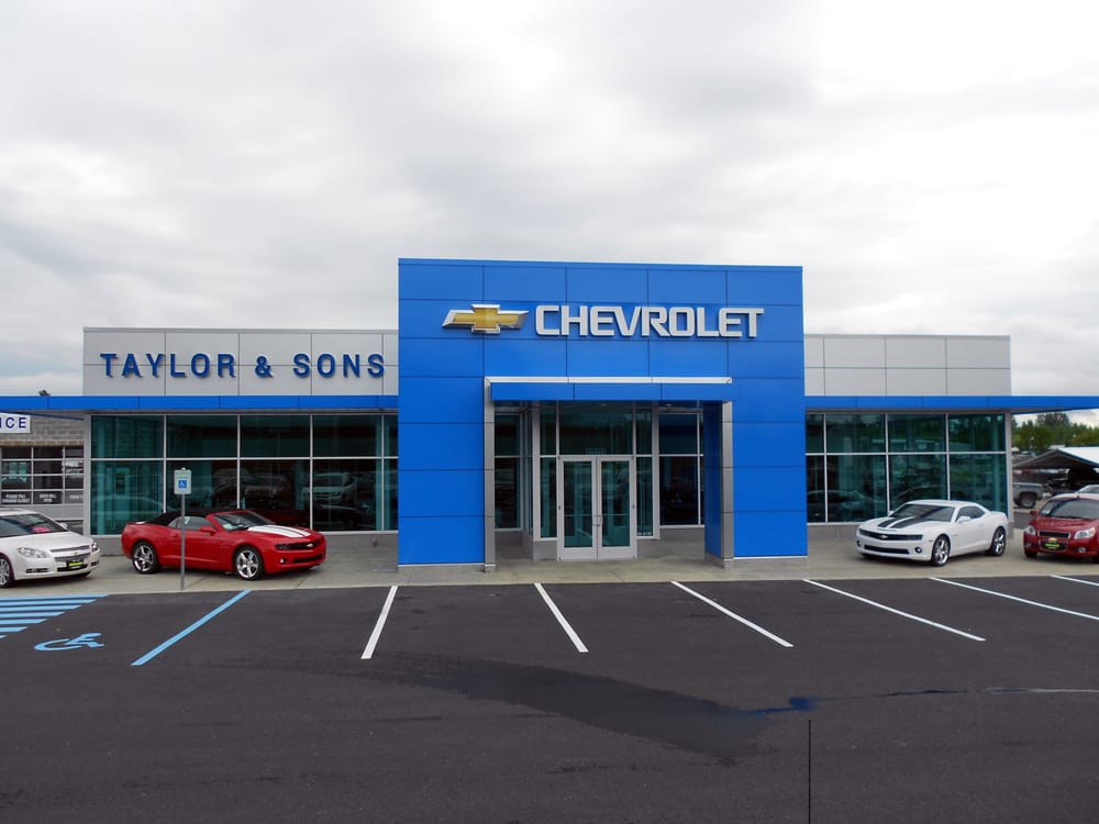 Taylor & Sons Chevrolet Car Dealers 476751 US95, Ponderay, ID