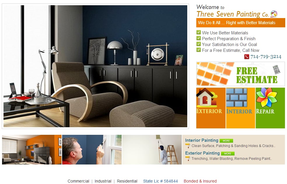 image of business Three Seven Painting Co