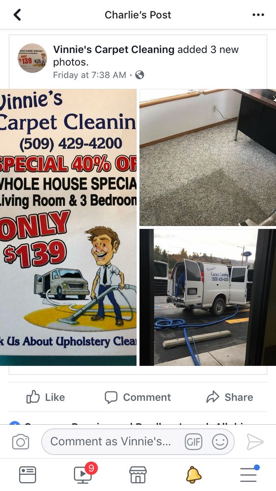 Vinnie's Carpet Cleaning