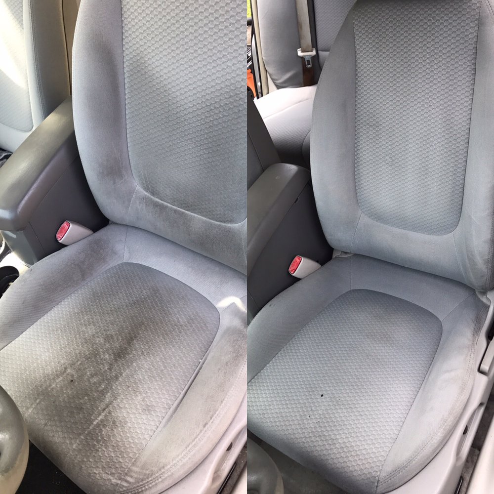 Seat We Shampoo To Remove The Dirt And Stains Can T Get
