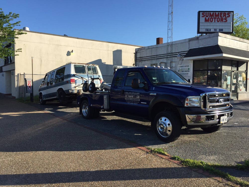 Pop’s Towing & Recovery Towing 4709 Jefferson Ave, Newport News, VA Phone Number Yelp