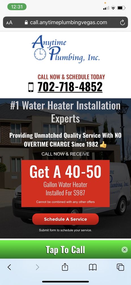 image of business Anytime Plumbing