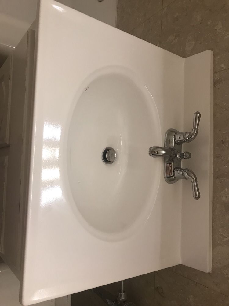 The Sink Had A Number Of Stains I Couldn T Get Out It Now Looks Photo Of White Glove Bathtub And Tile Reglazing Ridgewood Ny United States