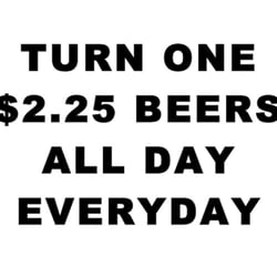 Photo of Turn One - Nashville, TN, United States. Cheap and ice cold