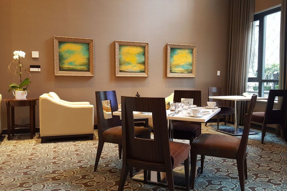 Some Of The Tables And Chairs Yelp Photo Of L Orangerie Dining Room Loung Vancouver Bc Canada