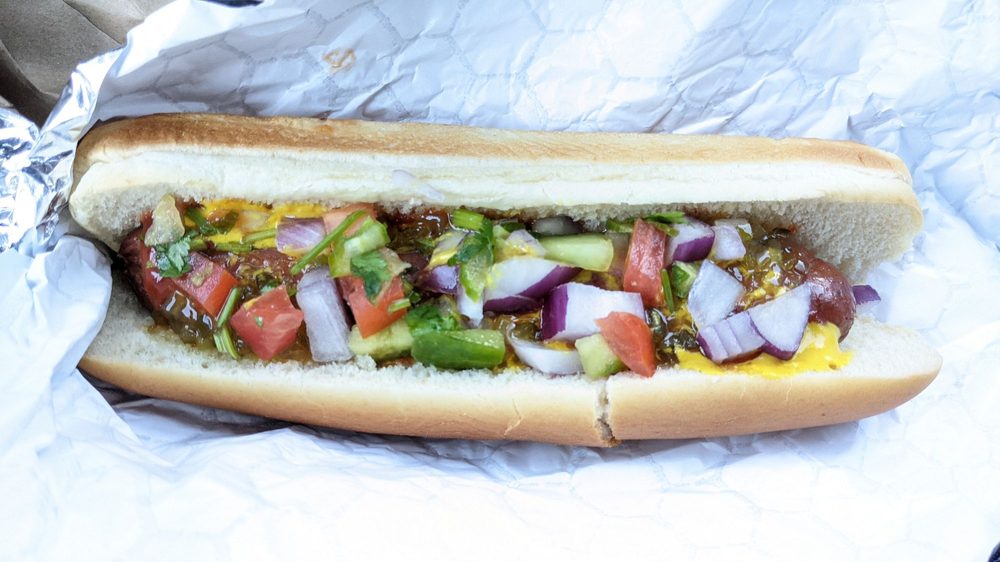 A Fresh Hot Dog A Fresh Hot Dog