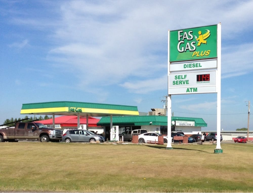 Fas Gas Burnt Lake Service Gas Stations 13RR 1 Lcd 1, Red Deer, AB
