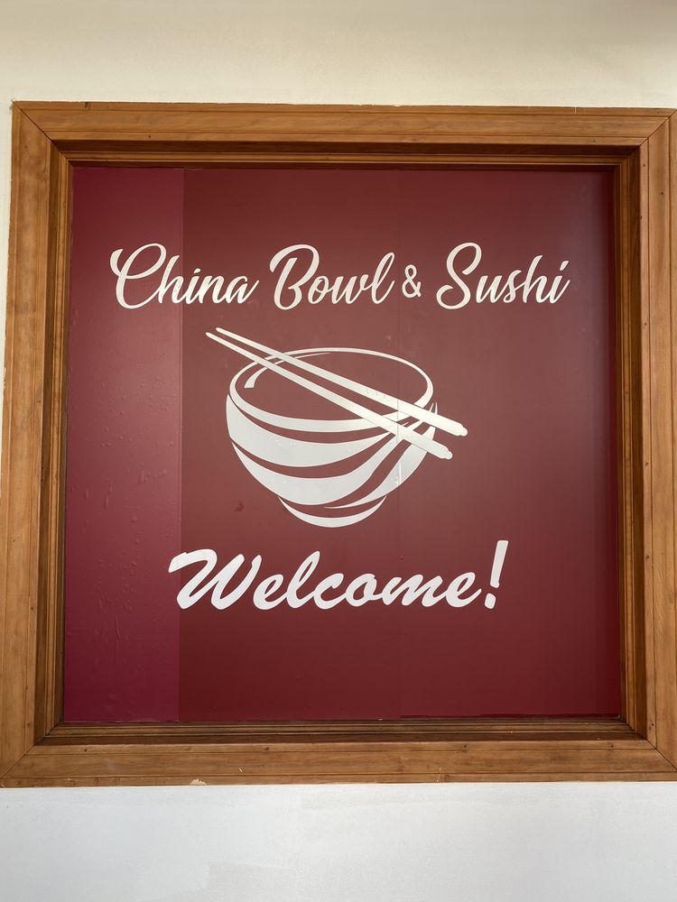 China Bowl And Sushi