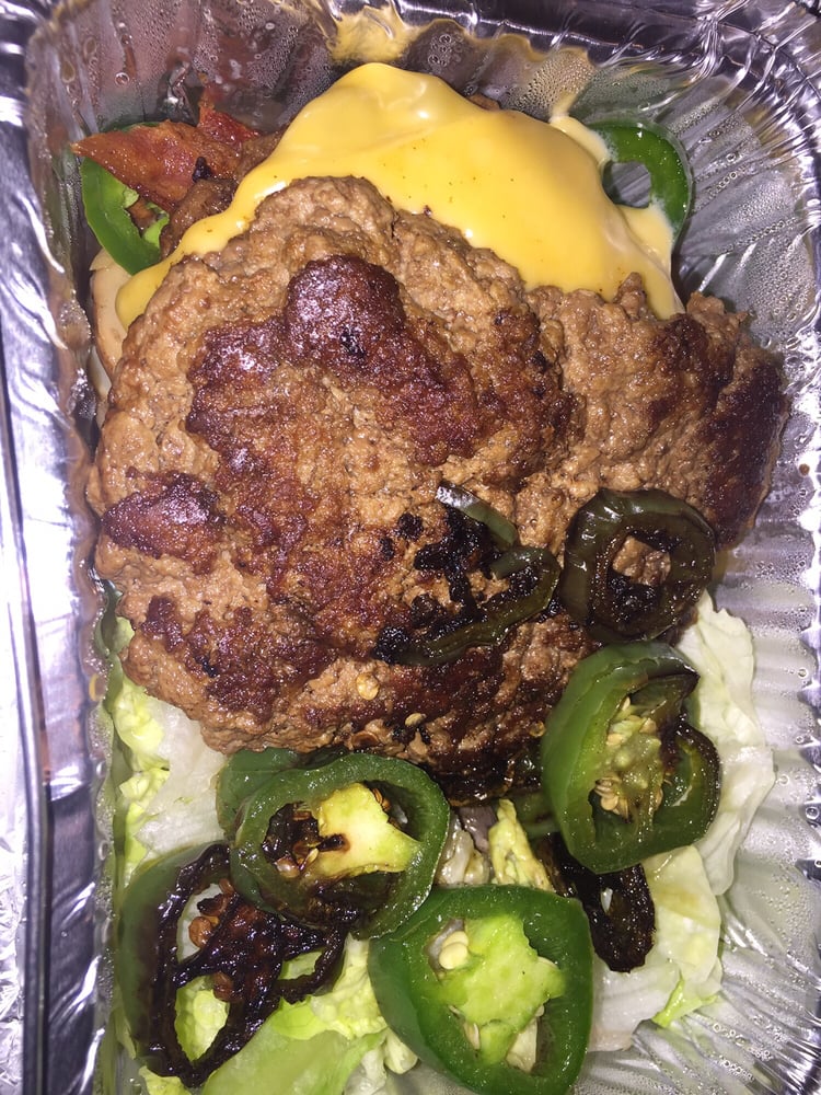 food keto houston Burger in carb/keto done The a option bowl! low to
