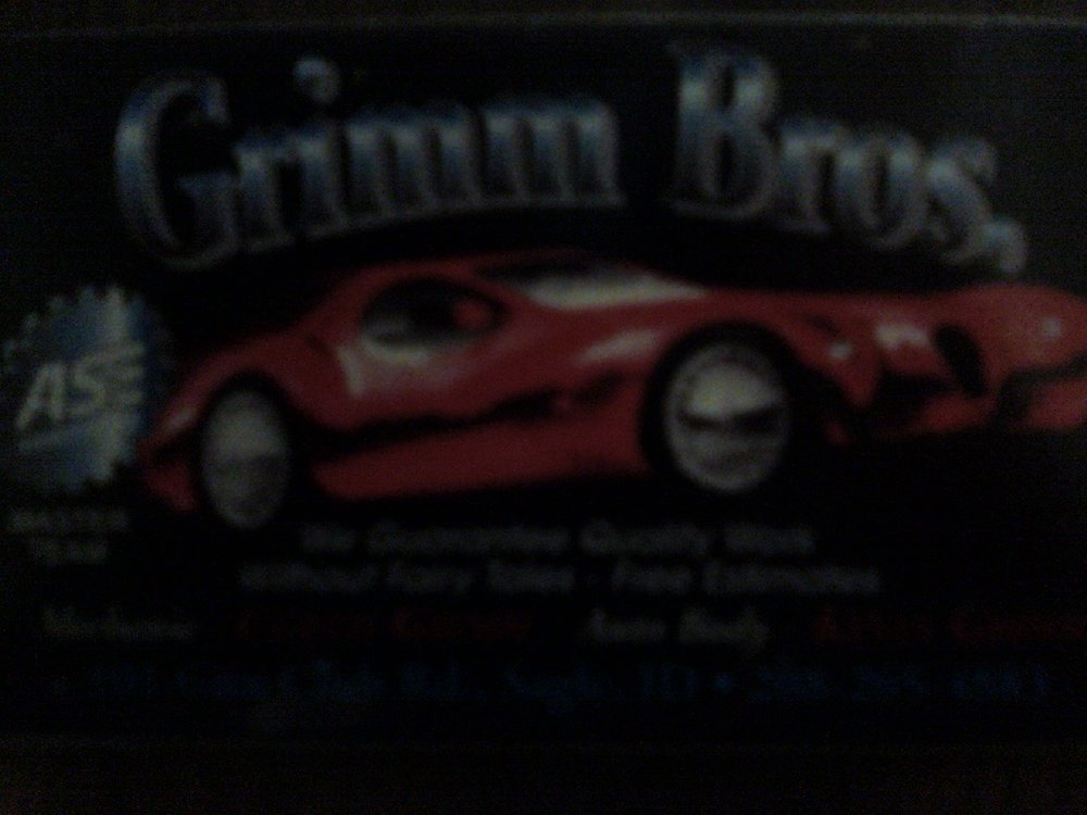 Grimm Brothers Request A Quote Auto Repair 101 Gun Club Rd Grimm
