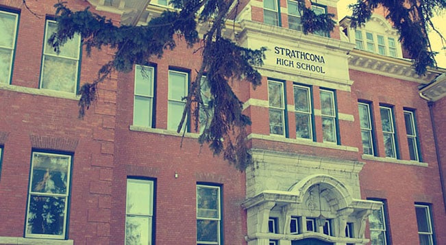 Old Scona Academic Senior High School