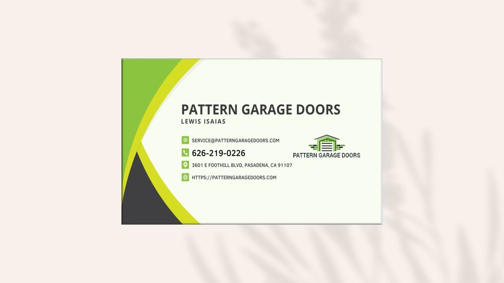 Pattern Garage Doors