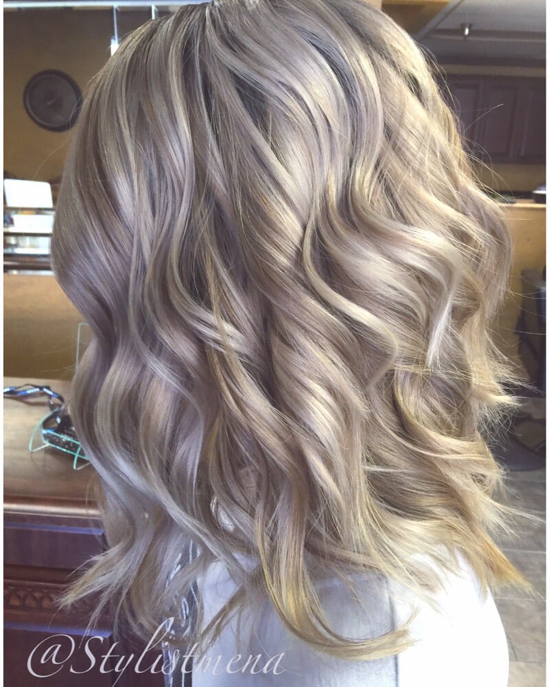 Balayage Short Hair Brunette Highlight Haircut Blonde Yelp