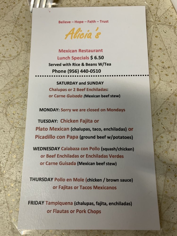 Alicia's Mexican Restaurant