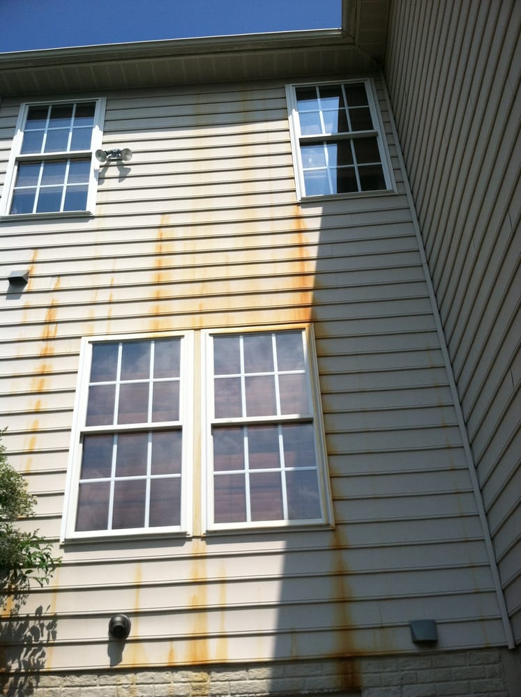 Rust Stains On Vinyl Siding Yelp Photo Of Superior Pressure Washing Olney Md United States Rust Stains On